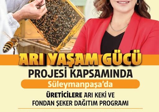 Tekirdağ Büyükşehir Belediyesi’nden Arı Yetiştiricilerine Destek