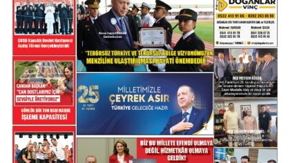 Tekirdağ Yeni Haber Gazetesi 584.Sayı Çıktı