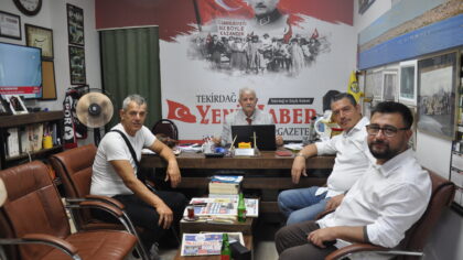 Tekirdağ Yeni Haber Gazetesi’ne Anlamlı Ziyaret