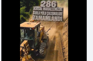 Tekirdağ’da Tarla Yolları Üreticilerin Ulaşımını Kolaylaştırıyor