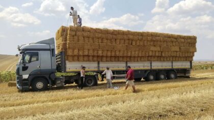 Tekirdağ’dan Aydınlı Çiftçilere Yardım Eli: Hayrabolu’dan Yangın Bölgesine Bir Tır Saman