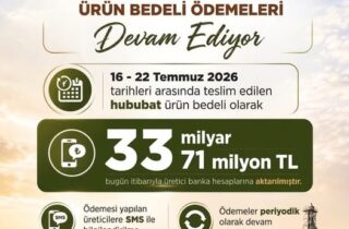 TMO Müdürü Bihter Demiral: Hububat Ürün Bedeli Ödemeleri Devam Ediyor