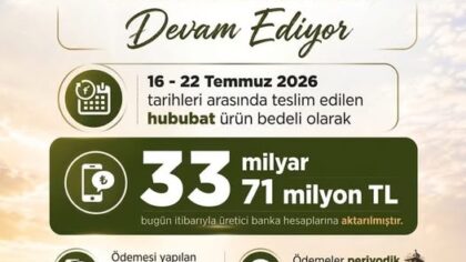 TMO Müdürü Bihter Demiral: Hububat Ürün Bedeli Ödemeleri Devam Ediyor