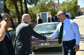 Vali Soytürk Sağlamtaş Ortaokulu’nda İncelemelerde Bulundu