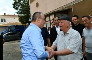 Vali Soytürk Şehidimiz Ercan Ay’ın Ailesini Ziyaret Etti