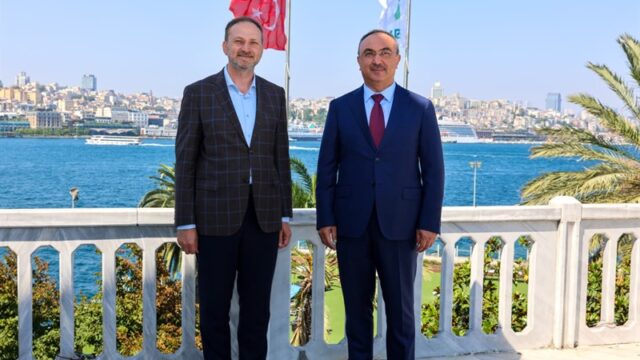 Vali Soytürk Yeşilay Genel Başkanı Dinç’i Ziyaret Etti