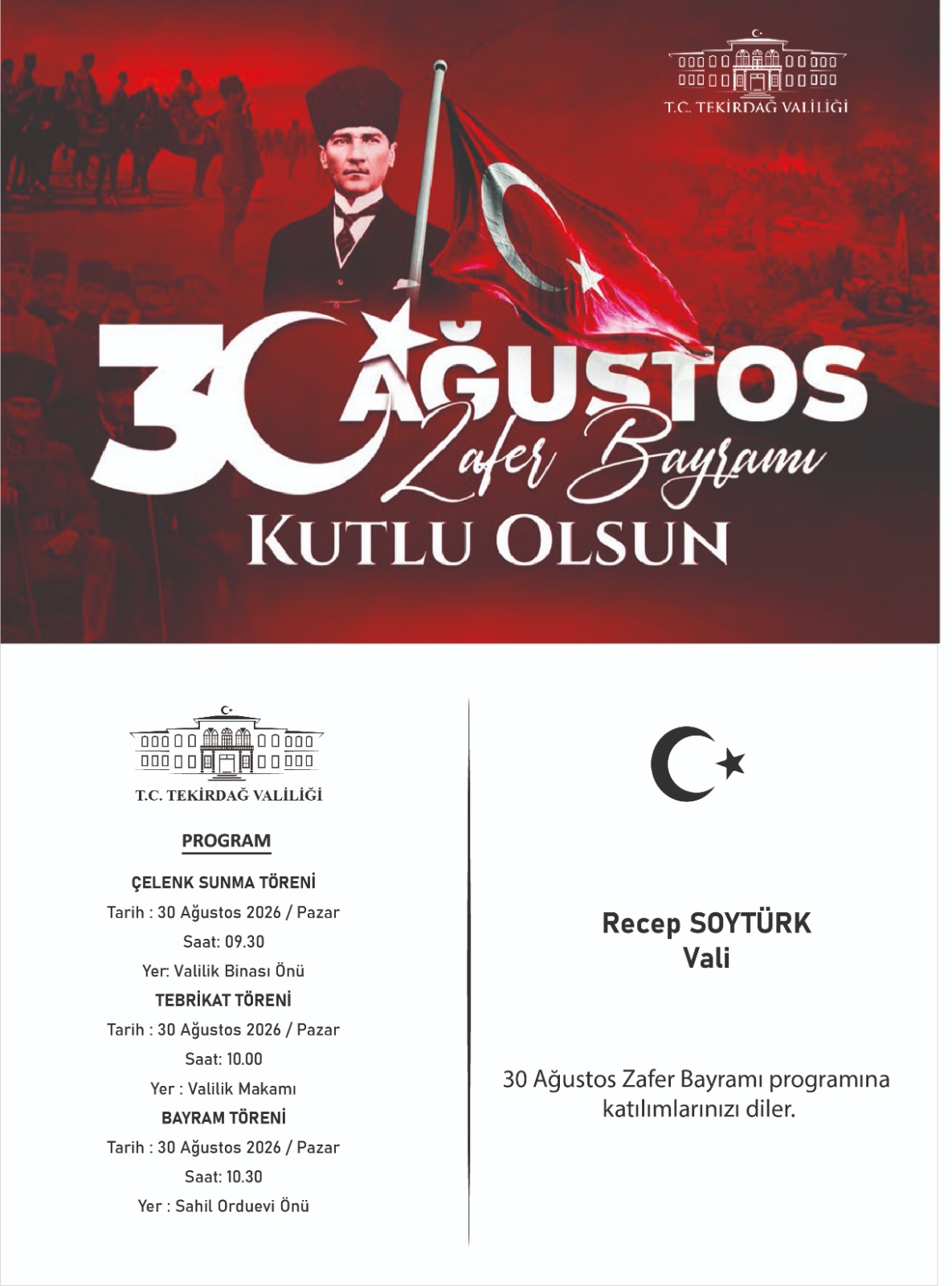 ZAFER BAYRAMI PROGRAMI