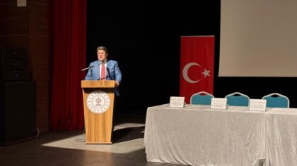 2026-2027 Eğitim Öğretim Yılı “Okul Güvenliği Toplantısı” Yahya Kemal Beyatlı Konferans Salonunda Düzenlendi
