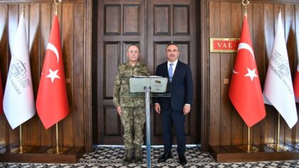 2’nci Kolordu Komutanı Kılınç Vali Soytürk’ü Ziyaret Etti