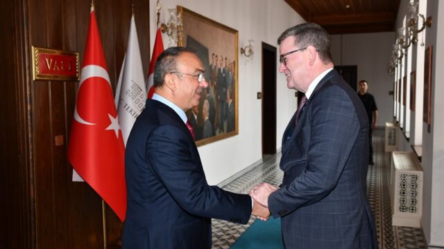 ABD Başkonsolosu Lally Vali Soytürk’ü Ziyaret Etti