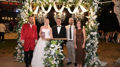 Arın ve Didar Görkemli Düğünle Dünyaevine Girdi