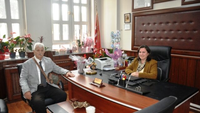 Başarılı Müdür Fatma Çelik Dinç’e Hayırlı Olsun Ziyareti