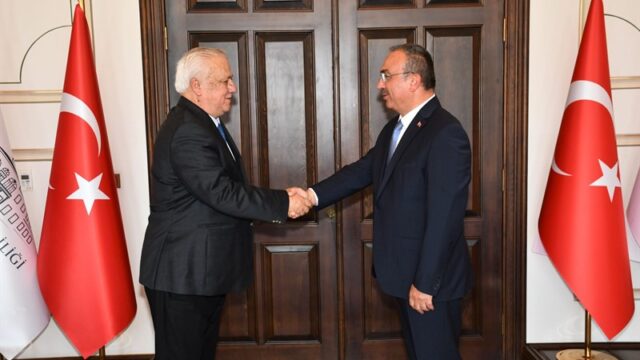 CHP Tekirdağ Yeni İl Başkanı Kaplan Vali Soytürk’ü Ziyaret Etti