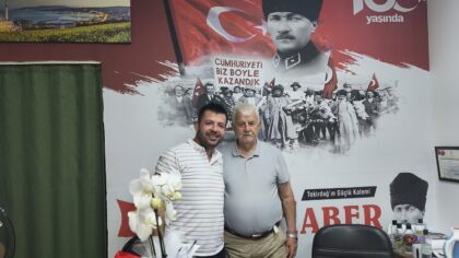 ERGENE BELEDİYESİ’NDEN YENİ HABER GAZETESİ’NE ANLAMLI ZİYARET
