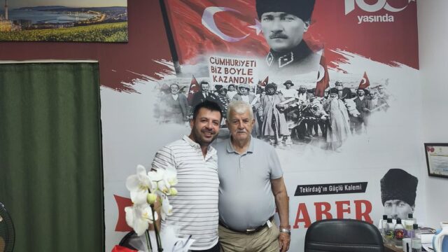 ERGENE BELEDİYESİ’NDEN YENİ HABER GAZETESİ’NE ANLAMLI ZİYARET