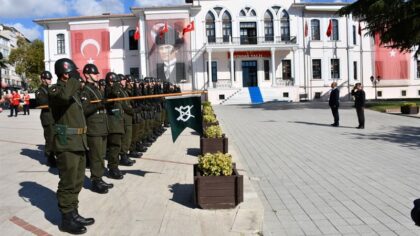 Gaziler Günü Münasebetiyle Çelenk Sunma Töreni Düzenlendi