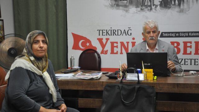 Gündüzlü Mahallesi Muhtarı Fethiye Akkuş’tan Ersin Bilmeç’e Ziyaret