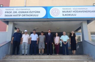 İlçe Milli Eğitim Müdürü Fahri Kırmızı'dan Okullarımıza Yeni Eğitim Öğretim Yılı Hazırlıkları Ziyaretleri