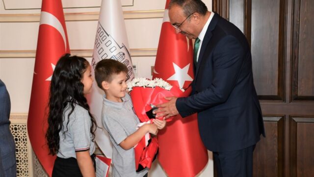 İlköğretim Haftası Etkinlikleri Kapsamında Vali Soytürk’e Ziyaret