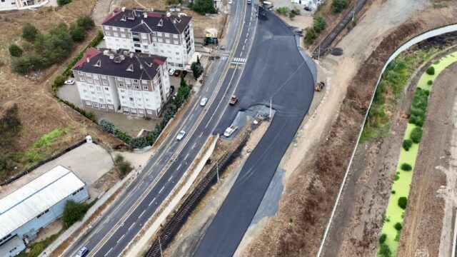 İSTASYON MAHALLESİ – AMBARDERE BAĞLANTI YOLU TAMAMLANDI