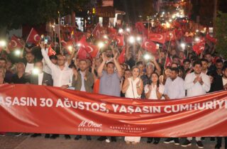 MARMARAEREĞLİSİ’NDE 30 AĞUSTOS COŞKUSU YAŞANDI
