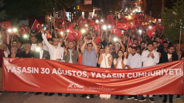 MARMARAEREĞLİSİ’NDE 30 AĞUSTOS COŞKUSU YAŞANDI
