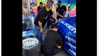 Tekirdağ’da Tuning Ve Drift Festivali’nde Lastikler Yandı, Asfalt Duman Oldu
