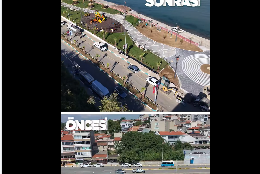 Barbaros’un Yeni Sahil Şeridi Hizmete Açıldı