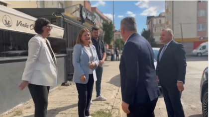 Mestan Özcan Çorlu’da Esnaf Ve Vatandaşlarla Buluştu