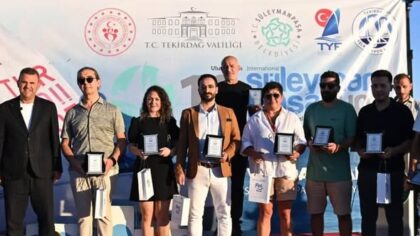 10. Uluslararası Süleymanpaşa Cup Yelken Yarışları Sona Erdi