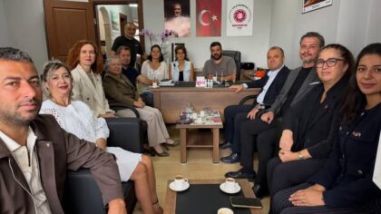 CHP Heyetinden Süleymanpaşa Basın Mensupları Derneği’ne Ziyaret