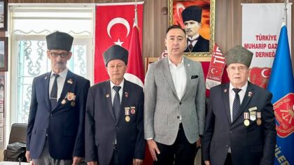 GÜRCÜN, MUHARİP GAZİLERLE BİR ARAYA GELDİ