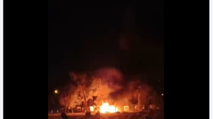 Tekirdağ’da Barış Kamping Mevkiinde Karavan Yandı
