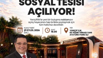 Başkan Bozkurter’den MERBEL Sosyal Tesisleri’nin açılışına davet