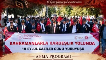 Tekirdağ’da 19 Eylül Gaziler Günü Programı Belli Oldu