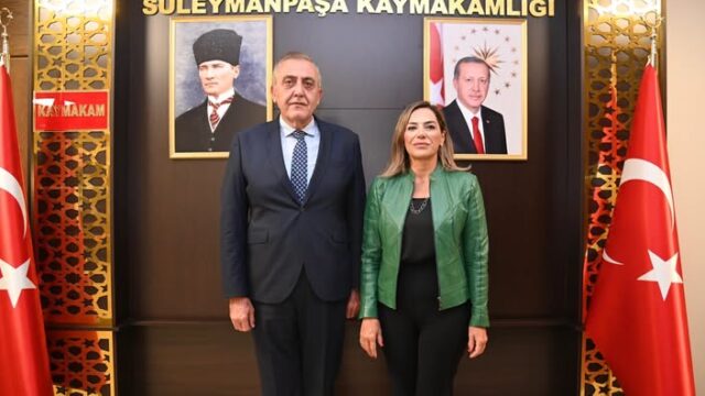 Başkan Yüceer’den Kaymakam Tunçer’e Ziyaret