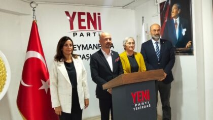 YENİ PARTİ HEYETİ TEKİRDAĞ’DA VATANDAŞLARLA BULUŞUYOR!