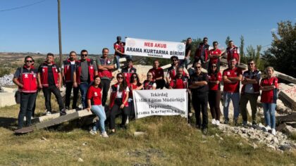 Tekirdağ MEB AKUB Ekibi, Hafif Düzey Kentsel Arama Kurtarma Akreditasyonunu Tamamladı