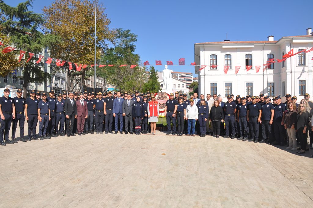 Tekirdağ’da İtfaiyecilik Haftası törenle kutlandı