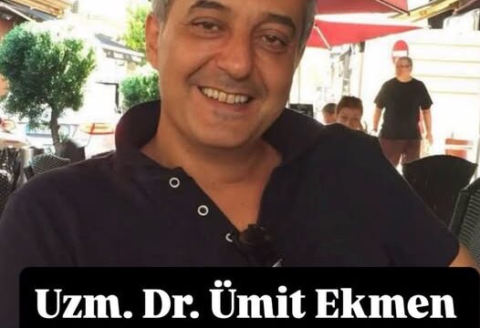 Uzm. Dr. Ümit Ekmen Hayatını Kaybetti