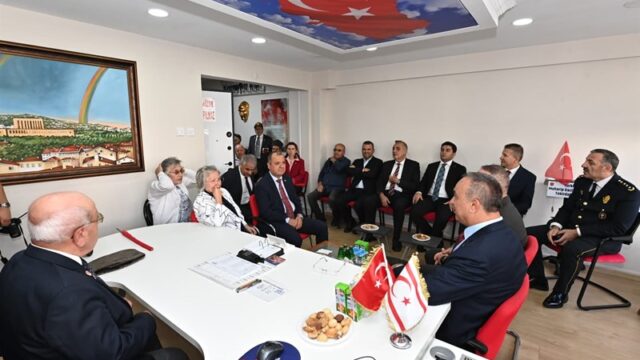 Vali Soytürk Gaziler Günü’nde Muharip Gaziler Derneği Tekirdağ Şubesini Ziyaret Etti