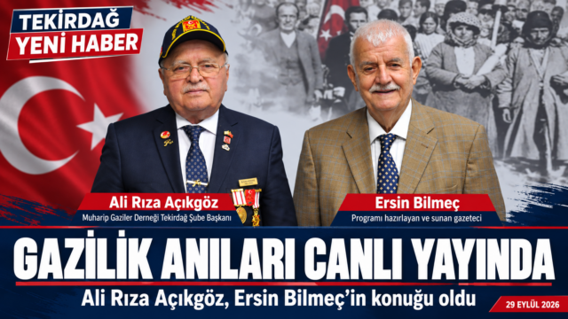 Ali Rıza Açıkgöz, Ersin Bilmeç’in Canlı Yayın Konuğu Oldu