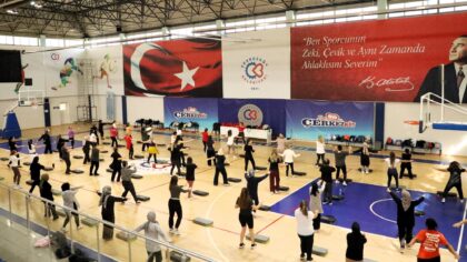 GÜZ DÖNEMİ SPOR KURSLARINA YOĞUN İLGİ