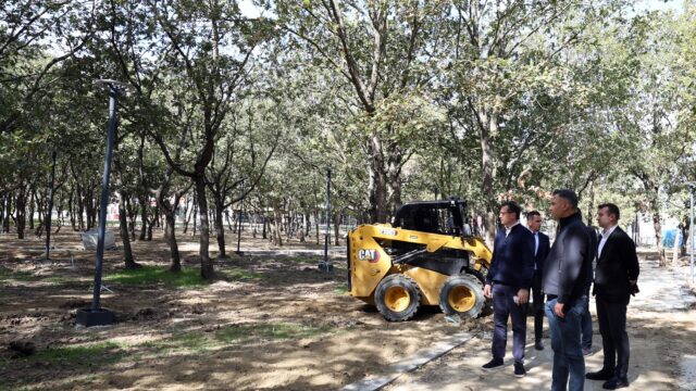 KARTALTEPE PİKNİK VE MESİRE ALANI’NDA ÇALIŞMALAR SÜRÜYOR