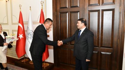Muhtarlar Günü Münasebetiyle Vali Vekili Çek’e Ziyaret