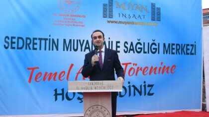 ÇORLU’YA YENİ AİLE SAĞLIĞI MERKEZİ: SEDRETTİN MUYAN ASM’NİN TEMELİ ATILDI