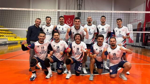 Tekirdağ Şehir Hastanesi Voleybol Takımından 2-0’lık Galibiyet
