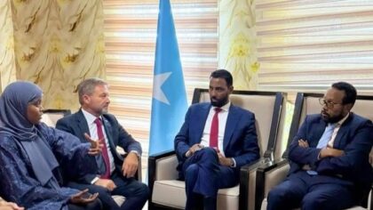 İş İnsanı Süleyman Kozuva’dan Somali’de Üst Düzey Görüşme