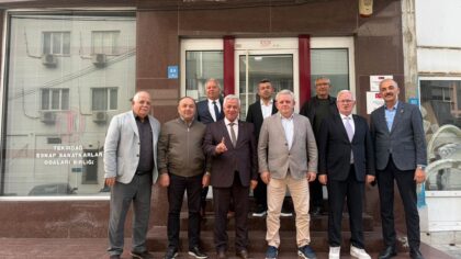 ALİ RIZA ETİ VE YÖNETİMİ DURMAKSIZIN ÇALIŞIYOR
