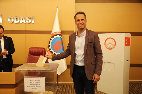 Özkan Öğütür, Tekirdağ TSO Meclis Kâtip Üyeliğine Seçildi